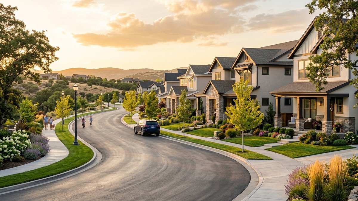 Editorial landmark image for Diamond Valley move-up neighborhood context. Useful for Michelle Maloney blog posts about lifestyle, neighborhoods.
