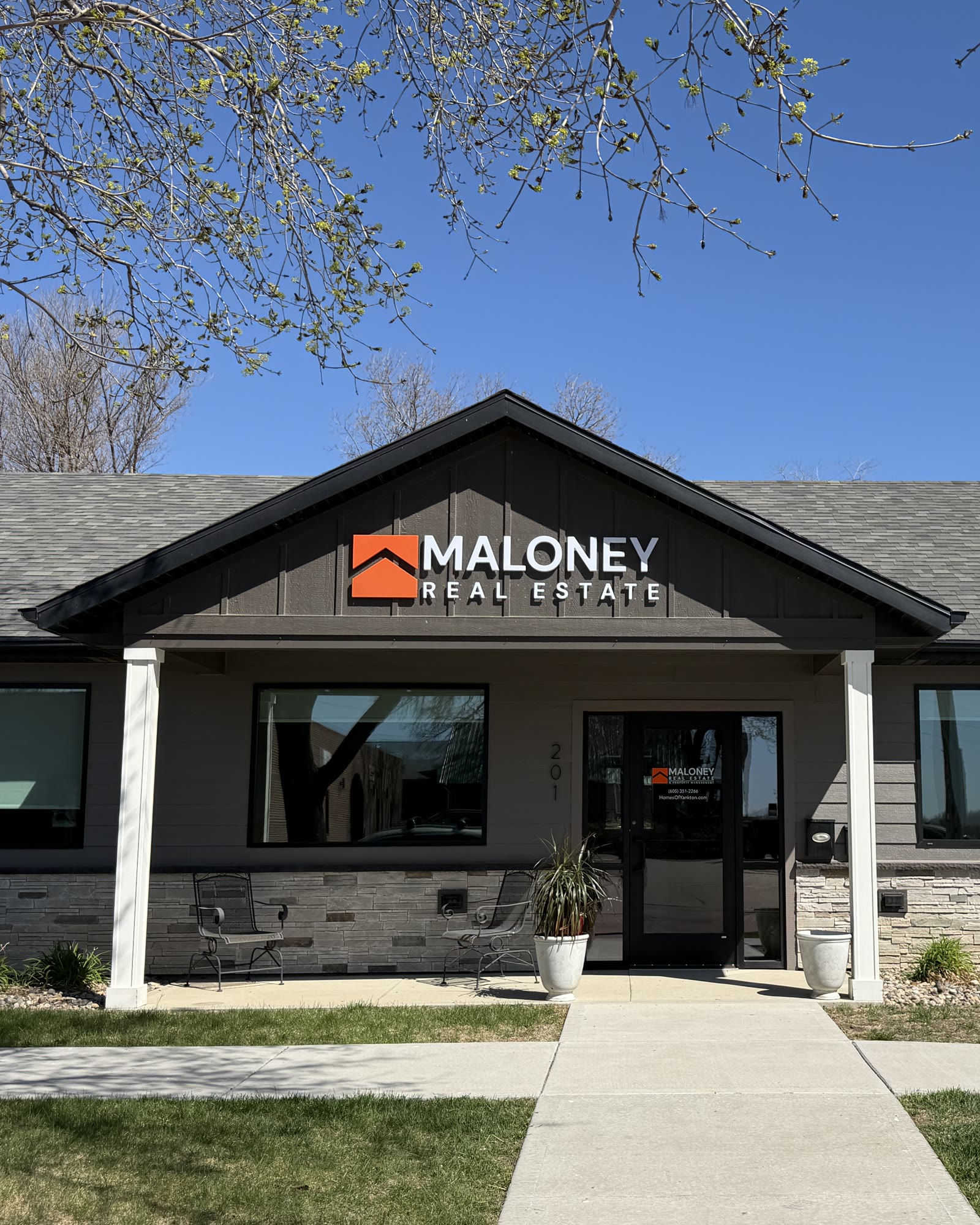 Maloney Real Estate office interior